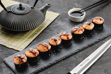 Запеченный ролл Унаги курими яки