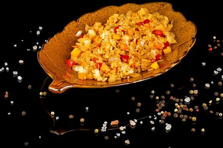 Тяхан с овощами