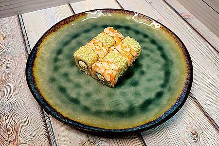 Креветка в деле