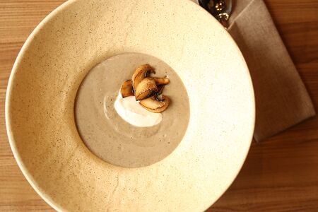 Грибной крем-суп