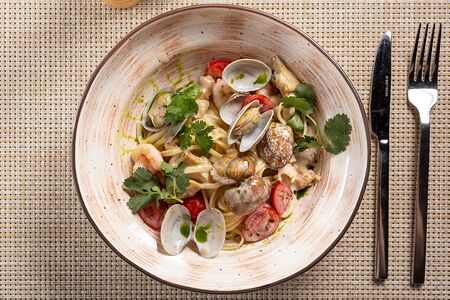 Паста с морепродуктами