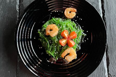 Салат Чука с креветками