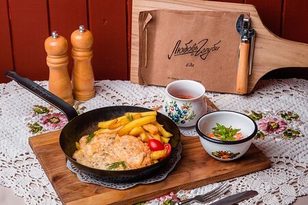 Куриный шницель