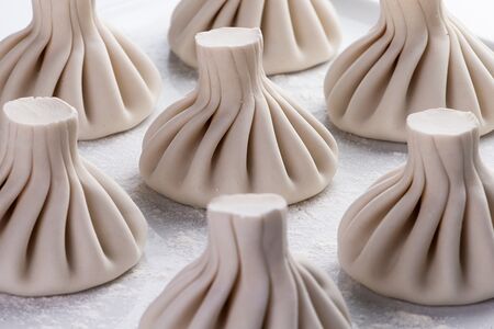 Хинкали с грибами для варки