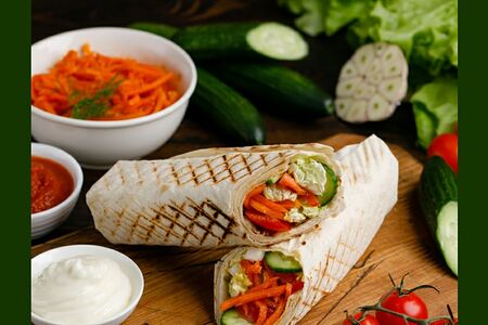 Шаурма вегетарианская