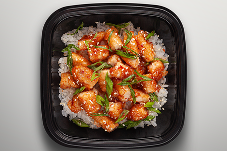 Као ман с соусом сладкий чили