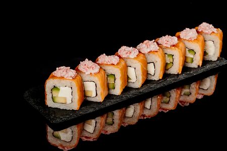 Запеченная филадельфия крем