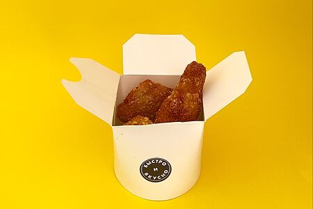 Крылышки куриные в панировке острые