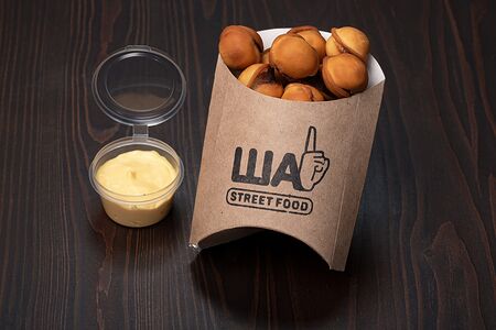 Пельмени жареные