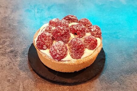 Тарталетка малиновая