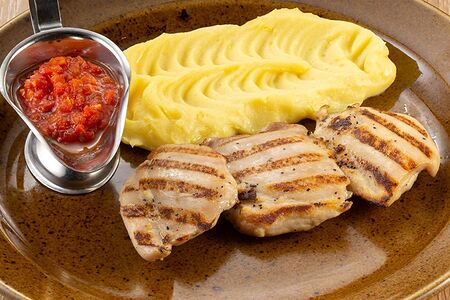 Куриные бедра на гриле (Ланч)