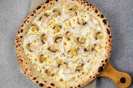 Цыпленок и грибы