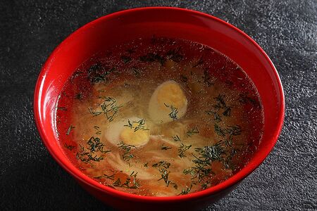 Легкий куриный суп