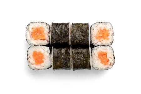 Ролл с лососем