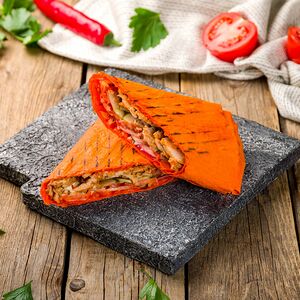 Шаурма в сырном лаваше