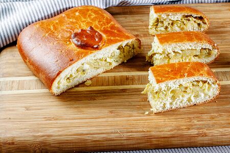 Пирог Капуста с яйцом