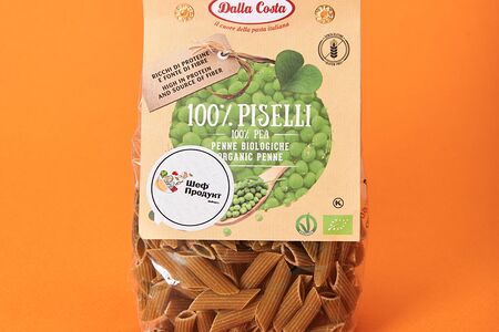 Макаронные изделия Dalla Costa из гороховой муки пенне био
