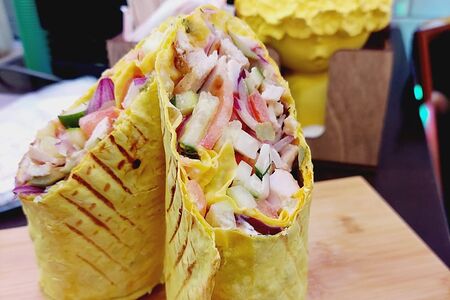 Шаурма Сырно-чесночная