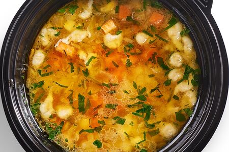 Суп с клецками