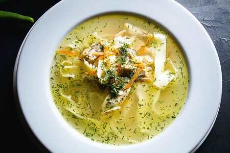 Суп-лапша с курицей