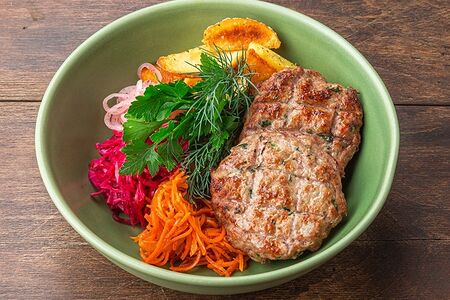 Мангал-кюфта из баранины