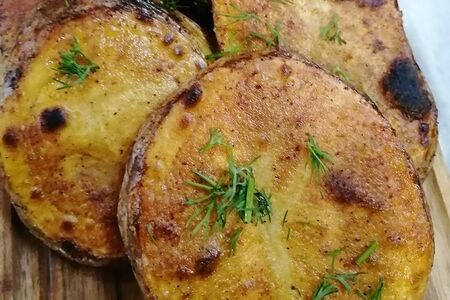 Картофель на мангале