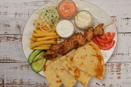 Сувлаки курица