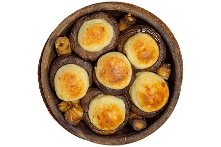 Грибы, запечённые с сыром