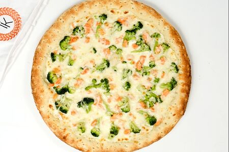 Пицца Форель с брокколи