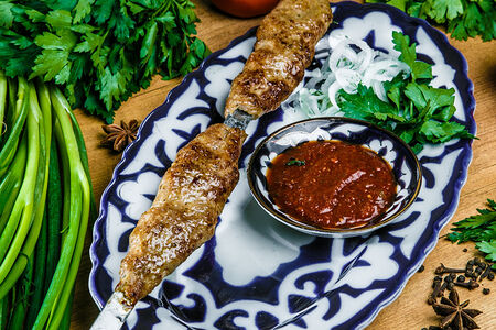 Люля-кебаб из свинины