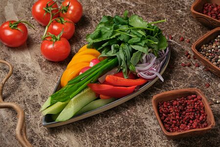 Свежие овощи