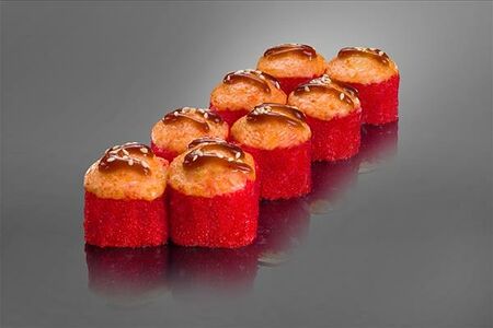 Запеченный ролл со снежным крабом