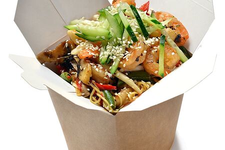 Вок с курицей