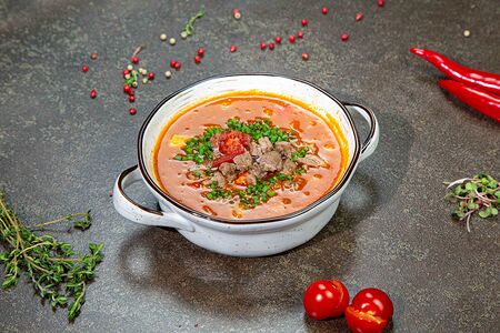 Суп-гуляш с говядиной