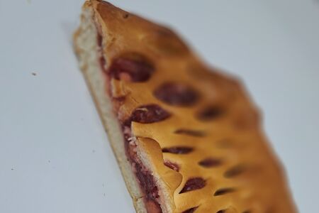 Четверть пирога с вишней