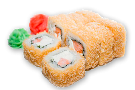 Фри ролл с лососем 8 шт