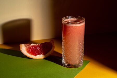 Сок свежевыжатый грейпфрутовый