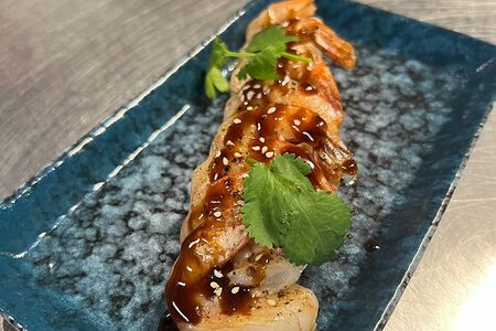 Кушияки из креветок