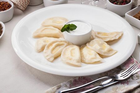 Вареники с фермерским творогом