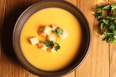 Суп-пюре из тыквы