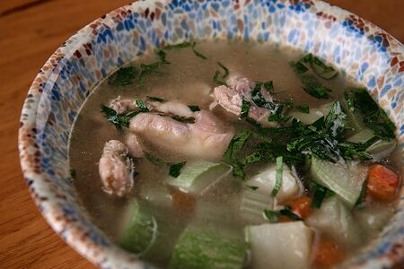 Израильский куриный суп