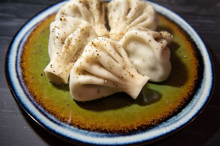 Хинкали с бараниной