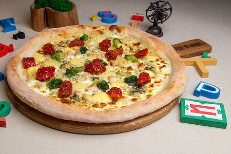 Курица с брокколи и дорблю