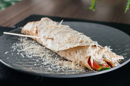 Кесадилья с курицей