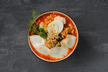 Рамён с курицей