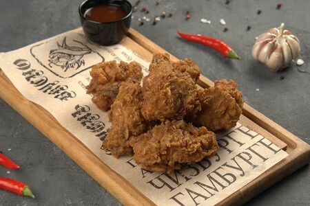 Куриные крылышки в панировке