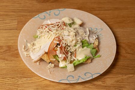 Цезарь с курицей