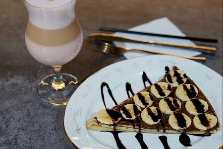 Блин с Nutella и бананом