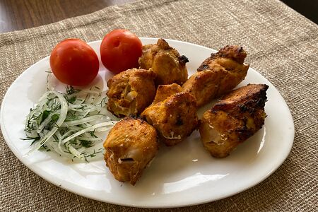 Шашлык из куриной грудки