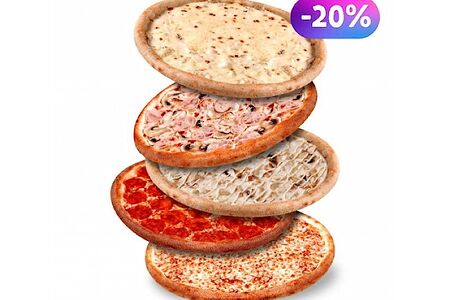 Пять пицц на компанию